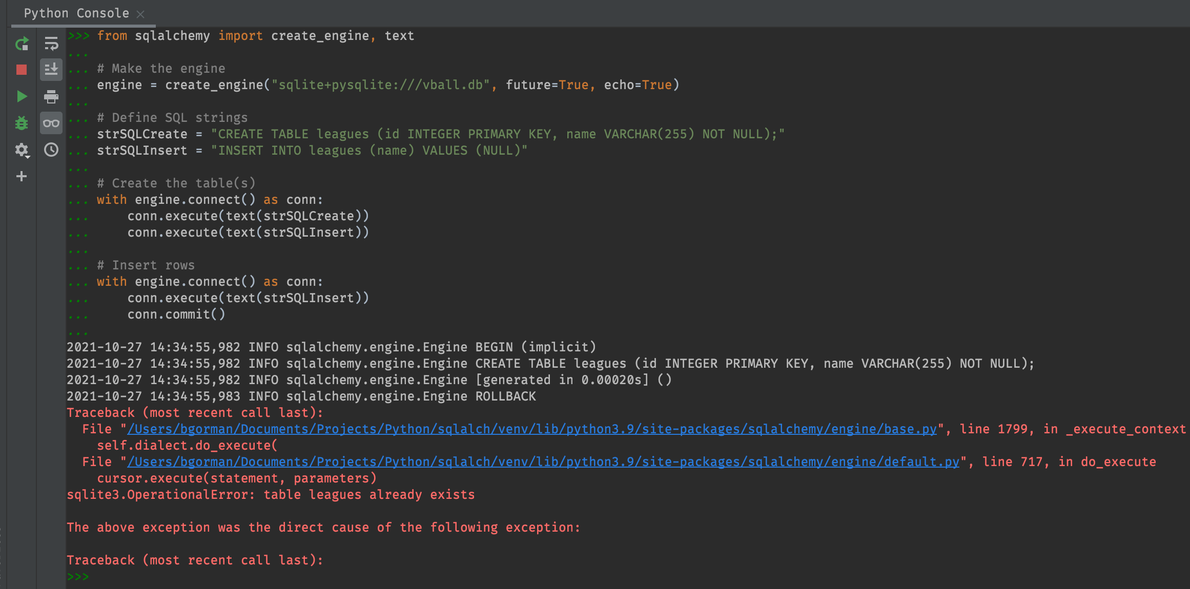 Python Sqlalchemy Sqlite Create Table If Not Exists Brokeasshome